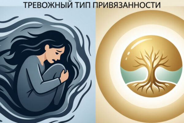 тревожный тип привязанности